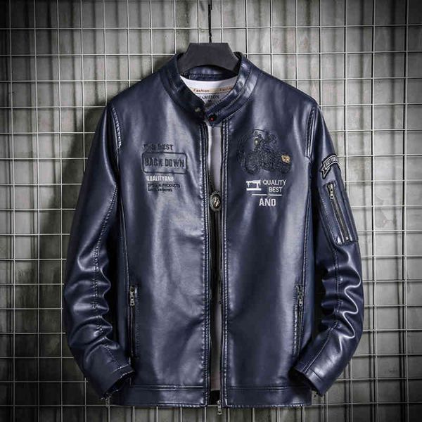 men's leather & faux classic men's motorcycle jacket, thick winter fur leather, zipper, large 6xl, suitable for autumn, 2021, Black
men's leather & faux classic men's motorcycle jacket, thick winter fur leather, zipper, large 6xl, suitable for autumn, 2021, Black