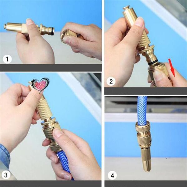watering equipments high-pressure water gun fitting set garden quick connector copper pacifier straight spray car washing
watering equipments high-pressure water gun fitting set garden quick connector copper pacifier straight spray car washing