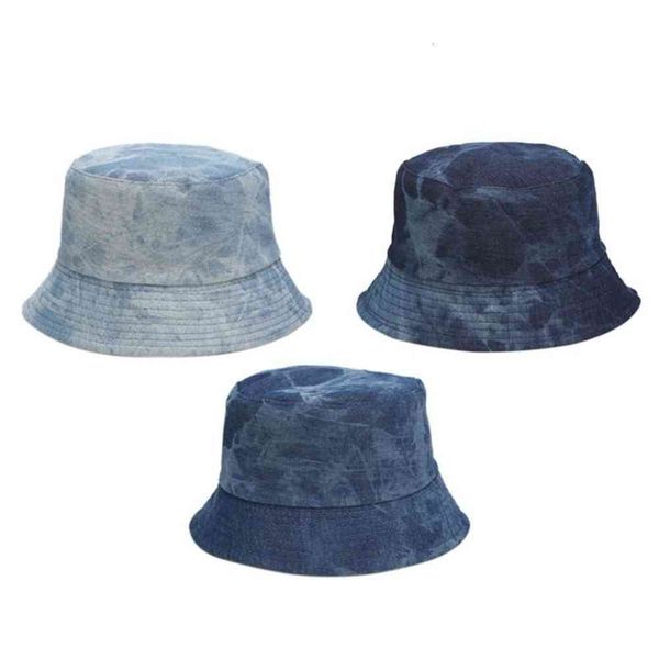 wide brim hats retro tie-dye fisherman for men and women denim double-sided wearing basin hat outdoor sun beach fishing, Blue;gray 
wide brim hats retro tie-dye fisherman for men and women denim double-sided wearing basin hat outdoor sun beach fishing, Blue;gray