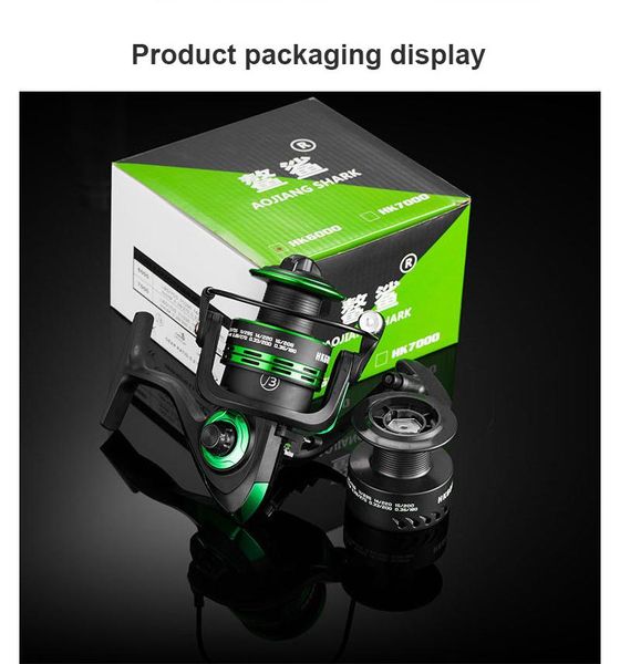 high speed double spool spinning fishing reel 5.1:1/5.2:1 gear ratio carp reels left/right hand fish baitcasting
high speed double spool spinning fishing reel 5.1:1/5.2:1 gear ratio carp reels left/right hand fish baitcasting