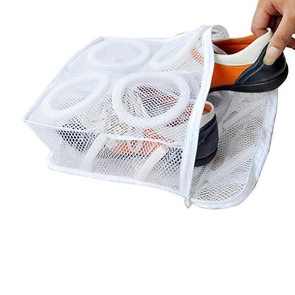 sneaker tennis boots sports shoes mesh laundry washing bag household essentials storage & organization
sneaker tennis boots sports shoes mesh laundry washing bag household essentials storage & organization