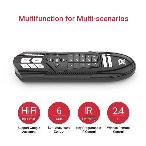 smart air mouse 2.4g wireless voice remote control keyboard for android tv box computer controlers
smart air mouse 2.4g wireless voice remote control keyboard for android tv box computer controlers