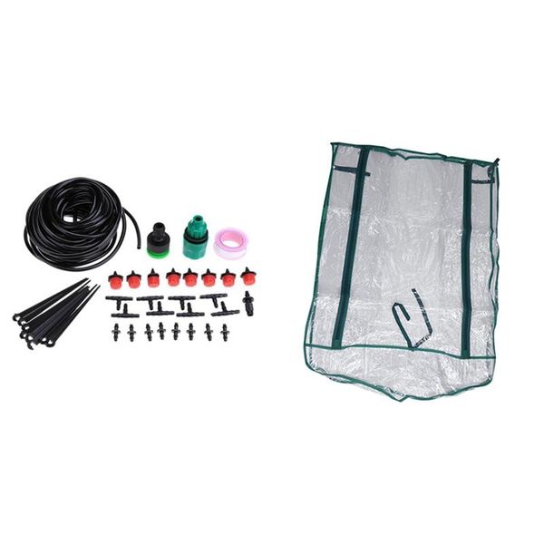 watering equipments 1 set 5m mini drip irrigation system plant garden hose kits & pcs 2 tier home greenhouse cover
watering equipments 1 set 5m mini drip irrigation system plant garden hose kits & pcs 2 tier home greenhouse cover