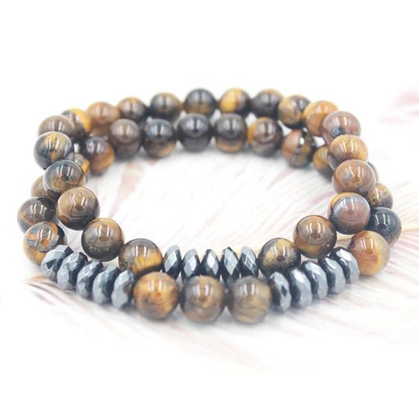 natural stone bracelets for men 8 mm tiger eye polished beads fashion classic elastic bangle jewelry gifts charm, Golden;silver
natural stone bracelets for men 8 mm tiger eye polished beads fashion classic elastic bangle jewelry gifts charm, Golden;silver