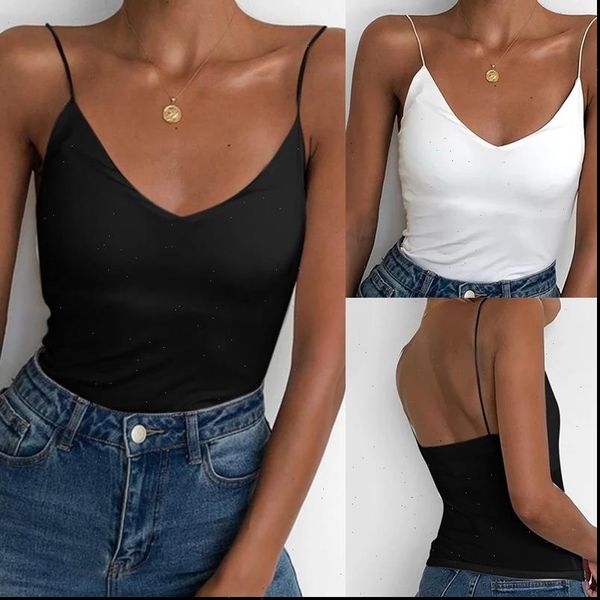 satin thin wild solid womens tank vest summer strap basic slim sleeveless camisole, White
satin thin wild solid womens tank vest summer strap basic slim sleeveless camisole, White
