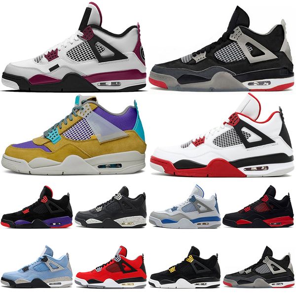 2021 basketball shoes jumpman 4 mens shoes air jorden 4s white oreo union guava taupe haze outdoor men women sport sneakers trainers size 5., White;red
2021 basketball shoes jumpman 4 mens shoes air jorden 4s white oreo union guava taupe haze outdoor men women sport sneakers trainers size 5., White;red