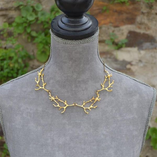 pendant necklaces gold colour antler branches necklace witch fantasy forest punk jewelry gothic statement wedding magic wiccan fashion gift, Silver
pendant necklaces gold colour antler branches necklace witch fantasy forest punk jewelry gothic statement wedding magic wiccan fashion gift, Silver
