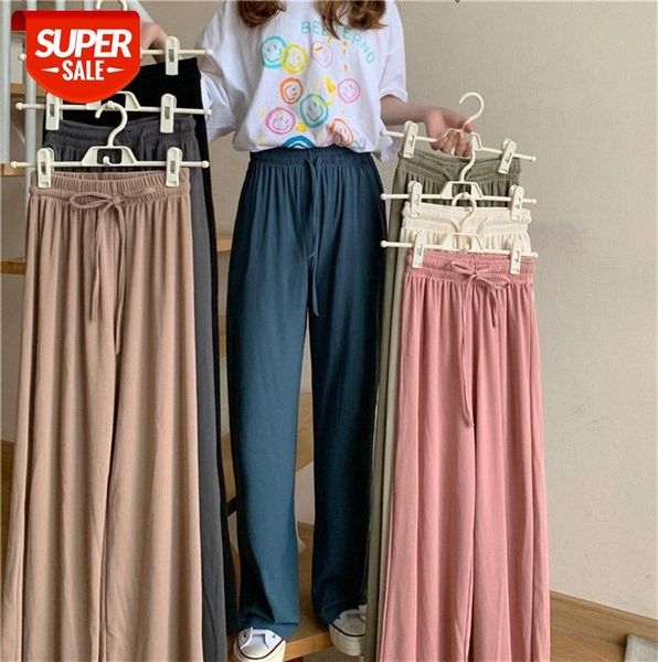 wide leg pants women ice silk drape high waist loose straight black casual mopping #uc6n, Black;gray
wide leg pants women ice silk drape high waist loose straight black casual mopping #uc6n, Black;gray