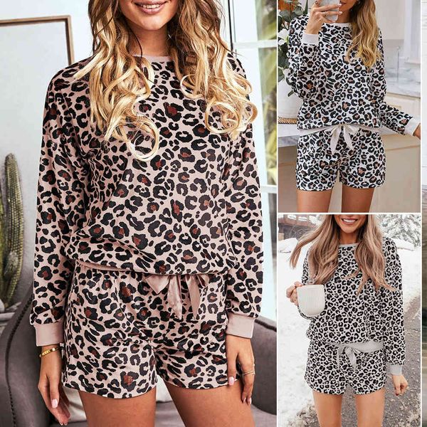 women's sleepwear shiying leopard pattern housewear suit autumn and winter round ne long sleeve shorts split pajamas 45026, Black;red
women's sleepwear shiying leopard pattern housewear suit autumn and winter round ne long sleeve shorts split pajamas 45026, Black;red