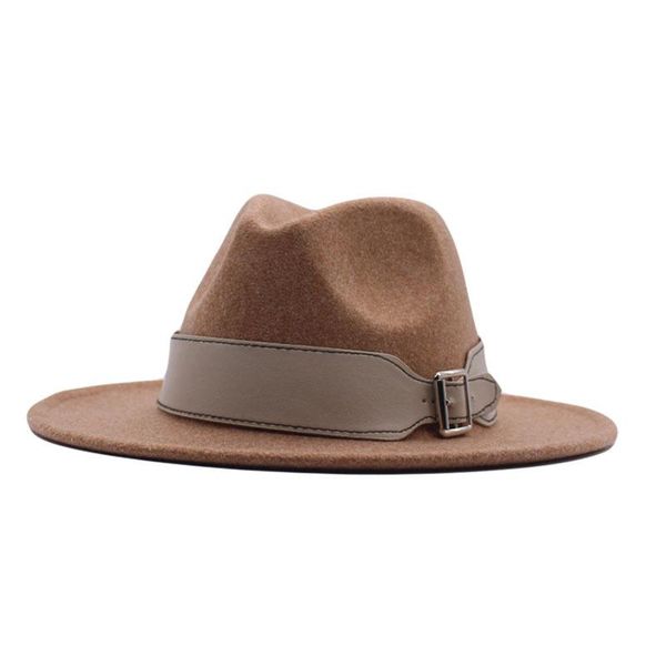 wide brim hats men solid color winter big wool classic fedoras cap women panama jazz hat leather fedora british style, Blue;gray
wide brim hats men solid color winter big wool classic fedoras cap women panama jazz hat leather fedora british style, Blue;gray
