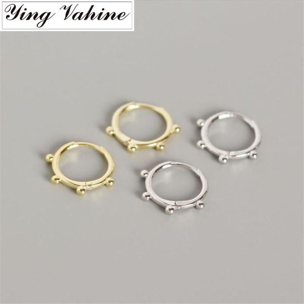 stud ying vahine 100% 925 sterling silver small beads earrings for women, Golden;silver
stud ying vahine 100% 925 sterling silver small beads earrings for women, Golden;silver