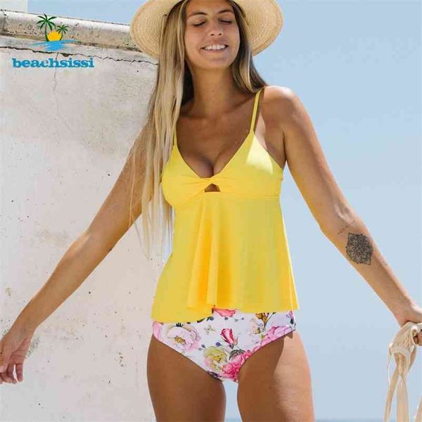 beachsissi cute girl twist front flower print tankini set women high waisted fashion swimsuit beachwear bathing suit bikinis 210621, White;black
beachsissi cute girl twist front flower print tankini set women high waisted fashion swimsuit beachwear bathing suit bikinis 210621, White;black
