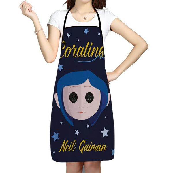 aprons coraline anime pattern oxford fabric apron for men women bibs home cooking baking cleaning kitchen accessory
aprons coraline anime pattern oxford fabric apron for men women bibs home cooking baking cleaning kitchen accessory