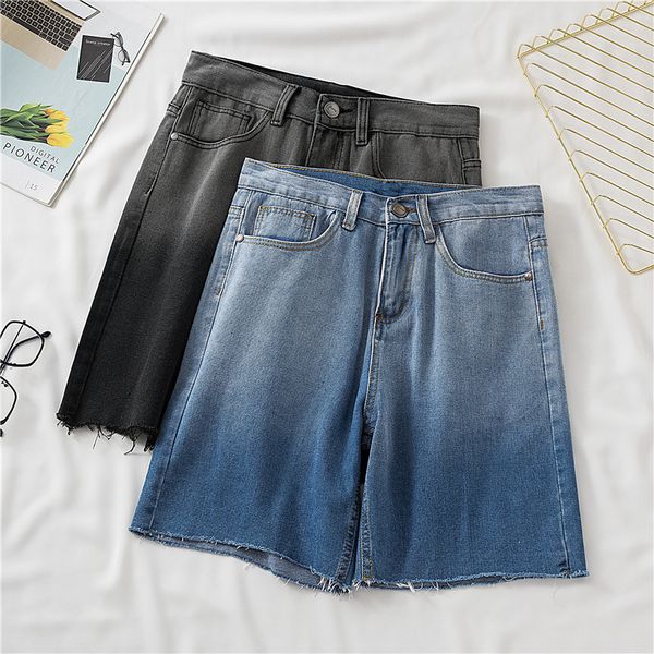 women's shorts jeans for women casual loose plus size gradient street style femme denim 4xl w0g5, White;black
women's shorts jeans for women casual loose plus size gradient street style femme denim 4xl w0g5, White;black