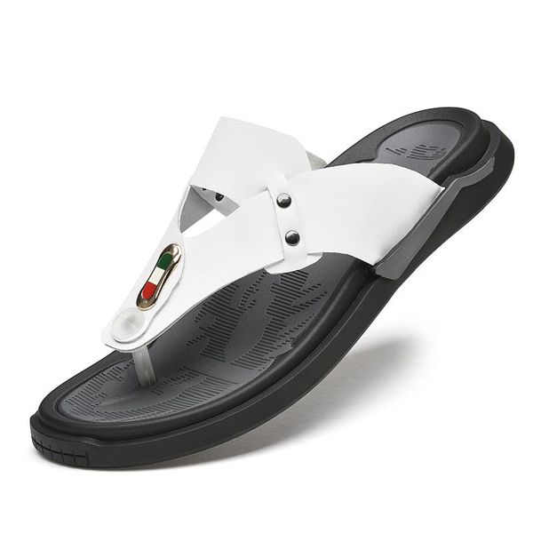 leather men slippers summer flip flops fashion outdoor breathable beach sandal man flop shoes male indoor slipper 2021, Black
leather men slippers summer flip flops fashion outdoor breathable beach sandal man flop shoes male indoor slipper 2021, Black