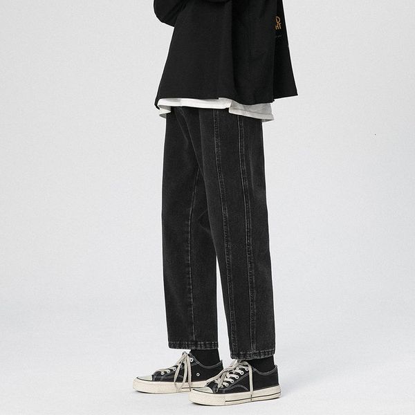 Korean Wide-leg Jeans Mens Fashion Retro Casual Jeans Men Streetwear Loose Hip-hop Straight Denim Trousers Mens -3XL, Smudge
Korean Wide-leg Jeans Mens Fashion Retro Casual Jeans Men Streetwear Loose Hip-hop Straight Denim Trousers Mens -3XL, Smudge