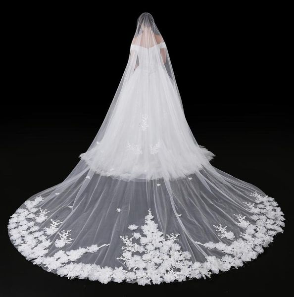 bridal veils 2021 luxury 5 meter white ivory wedding long lace edge veil with comb accessories bride, Black
bridal veils 2021 luxury 5 meter white ivory wedding long lace edge veil with comb accessories bride, Black