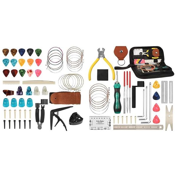 guitar repair maintenance tool kit cleaning care accessories outdoor pads