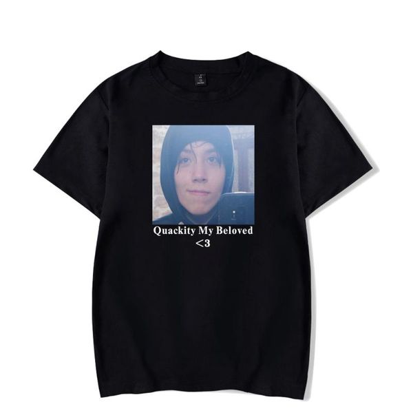 men's t-shirts quackity prints women/men internet celebrities summer short sleeve tshirts casual streetwear harajuku t shirts, White;black
men's t-shirts quackity prints women/men internet celebrities summer short sleeve tshirts casual streetwear harajuku t shirts, White;black