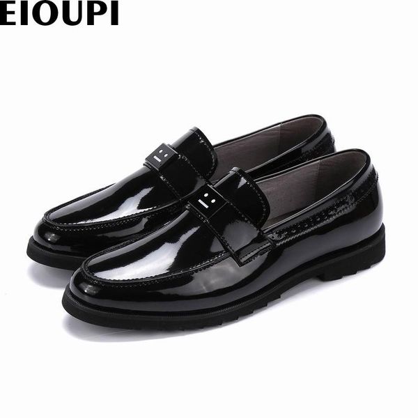 dress shoes eioupi design real full grain patent leather mens formal business shoe men breathable e115, Black
dress shoes eioupi design real full grain patent leather mens formal business shoe men breathable e115, Black