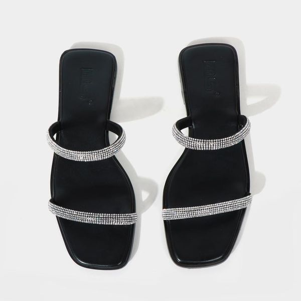 slippers women fashion bright diamond crystal beach slipper flat shoes slides flip flops outdoor sandals, Black
slippers women fashion bright diamond crystal beach slipper flat shoes slides flip flops outdoor sandals, Black
