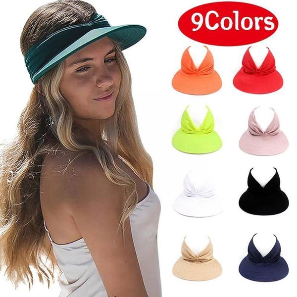 wide brim hats visor suns hat female anti-ultraviolet elastic hollow beach outdoor fashion all-match t6l6, Blue;gray 
wide brim hats visor suns hat female anti-ultraviolet elastic hollow beach outdoor fashion all-match t6l6, Blue;gray