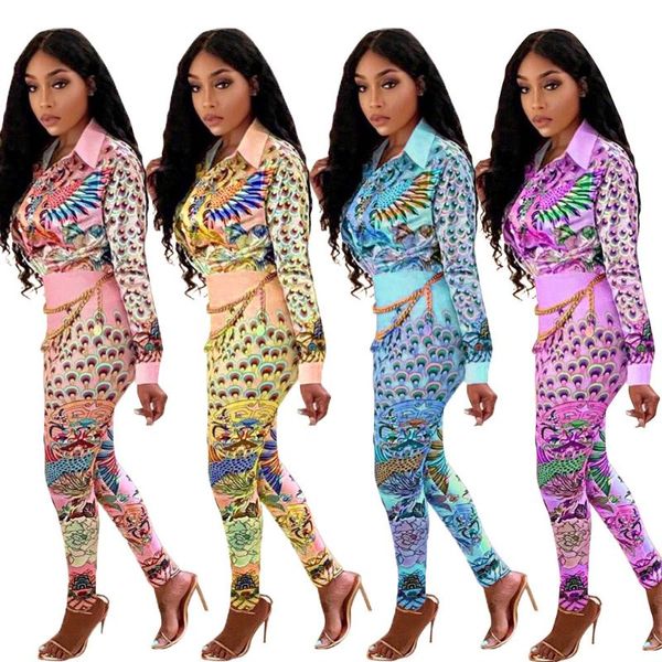 women's t-shirt hovanchsexylapeltwopieceset colorful printed longsleeveshirt slim pencil pantsset fashion street clothes wholesale, White
women's t-shirt hovanchsexylapeltwopieceset colorful printed longsleeveshirt slim pencil pantsset fashion street clothes wholesale, White