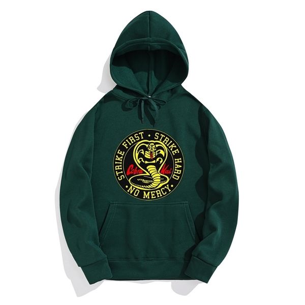 american drama cobra print autumn and winter sweater with plush pullover plush casual hoodie, Black
american drama cobra print autumn and winter sweater with plush pullover plush casual hoodie, Black