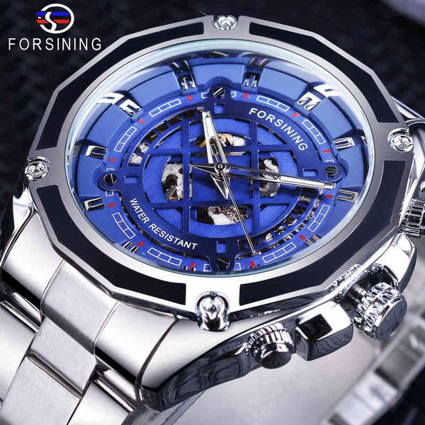 sier forging skeleton rvs clock fashion blue iron plate with bright hands men automatic watches brand luxury, Slivery;brown
sier forging skeleton rvs clock fashion blue iron plate with bright hands men automatic watches brand luxury, Slivery;brown