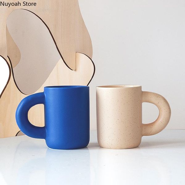 mugs creative 280m ceramic mug blue cream with handle water cup household drinking utensils milk coffee kitchen bar supplies
mugs creative 280m ceramic mug blue cream with handle water cup household drinking utensils milk coffee kitchen bar supplies