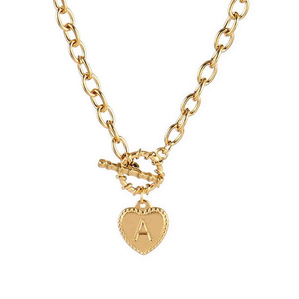 fashion love heart necklace stainless steel for women jewelry letters alphabet pendant wedding, Silver
fashion love heart necklace stainless steel for women jewelry letters alphabet pendant wedding, Silver