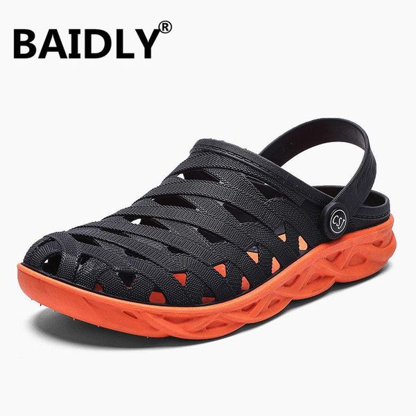 sandals summer fashion men's rubber soft water shoes home outdoor beach slippers massage male footwear, Black
sandals summer fashion men's rubber soft water shoes home outdoor beach slippers massage male footwear, Black