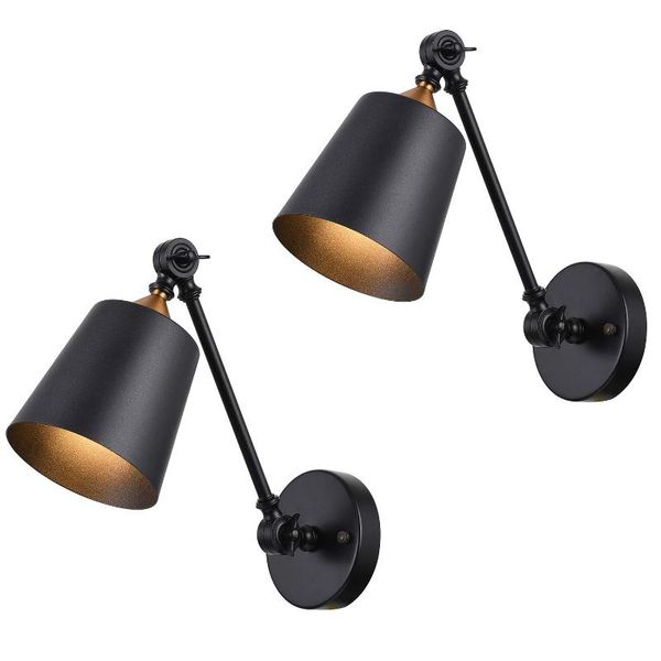 wall lamp retro lights e27 adjustable swing arm industrial light fixtures sconce for loft coffee bar set of 2
wall lamp retro lights e27 adjustable swing arm industrial light fixtures sconce for loft coffee bar set of 2
