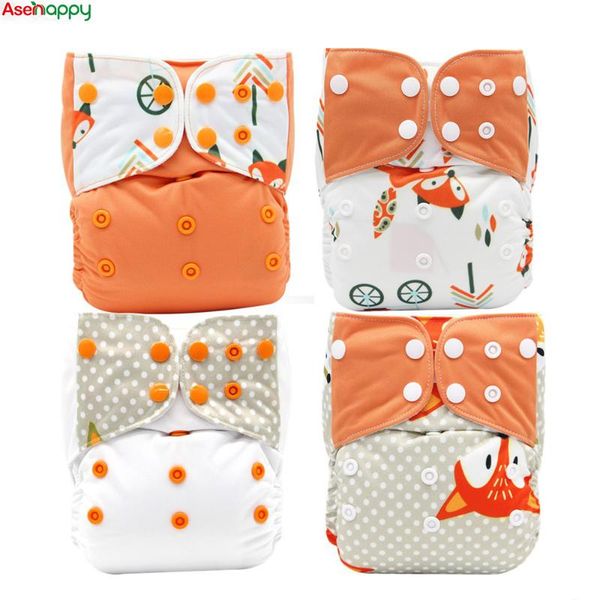 asenappy 4pcs/set washable reusable eco-friendly cloth diaper adjustable nappy cover pocket baby training pant fit 0-2y 3-15kg diapers 
asenappy 4pcs/set washable reusable eco-friendly cloth diaper adjustable nappy cover pocket baby training pant fit 0-2y 3-15kg diapers