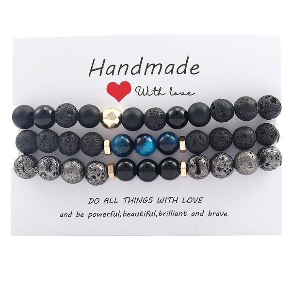 beaded, strands 3pcs/set tiger eye black lava natural stone beaded bracelets couples distance bracelet energy elastic rope jewelry
beaded, strands 3pcs/set tiger eye black lava natural stone beaded bracelets couples distance bracelet energy elastic rope jewelry