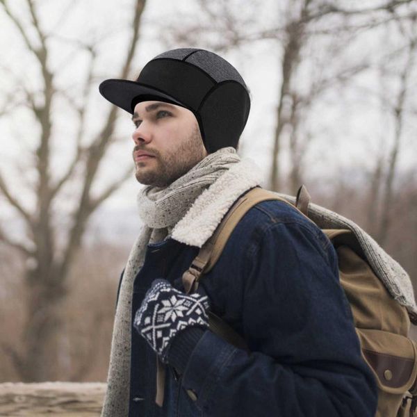 cycling caps & masks thermal hat impervious riding for winter cold days hunting running skiing sports fits men women, Black
cycling caps & masks thermal hat impervious riding for winter cold days hunting running skiing sports fits men women, Black
