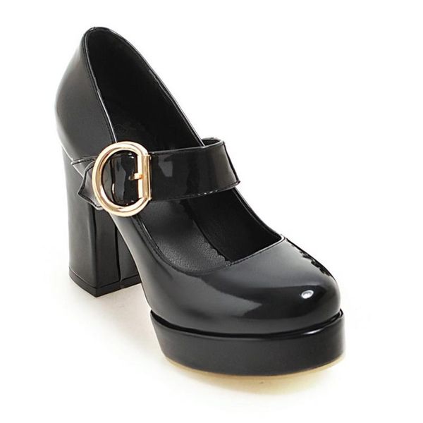 dress shoes women elegant fashion 2021 large size 32-47 round toe platform thick high heels 10cm office party pumps lady shoe 017-34, Black
dress shoes women elegant fashion 2021 large size 32-47 round toe platform thick high heels 10cm office party pumps lady shoe 017-34, Black