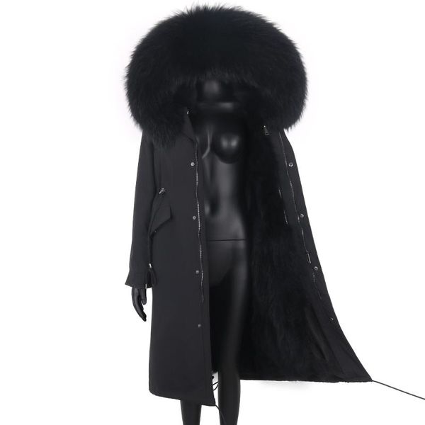 women's fur & faux women waterproof 7xlparka real coat winter x-long jacket raccoon linner outerwear detachable 2021, Black
women's fur & faux women waterproof 7xlparka real coat winter x-long jacket raccoon linner outerwear detachable 2021, Black