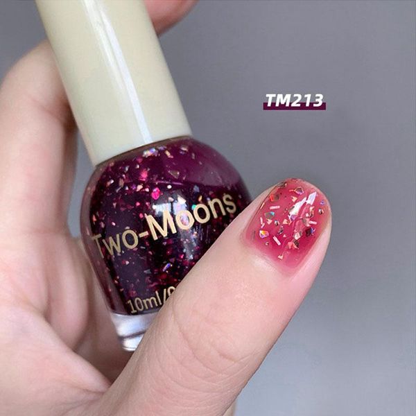 10ml silver foil sequins nail polish baking lasting quick-drying non-tearable flash varnishes manicure art accessories
10ml silver foil sequins nail polish baking lasting quick-drying non-tearable flash varnishes manicure art accessories