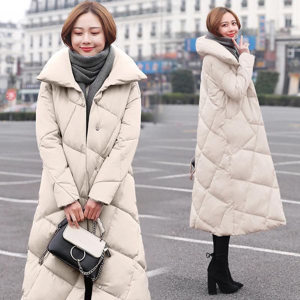 women's down & parkas jacket 2021 parka winter women korean long cotton coat fashion overcoat warm para mujer 10006 kj26221, Black
women's down & parkas jacket 2021 parka winter women korean long cotton coat fashion overcoat warm para mujer 10006 kj26221, Black