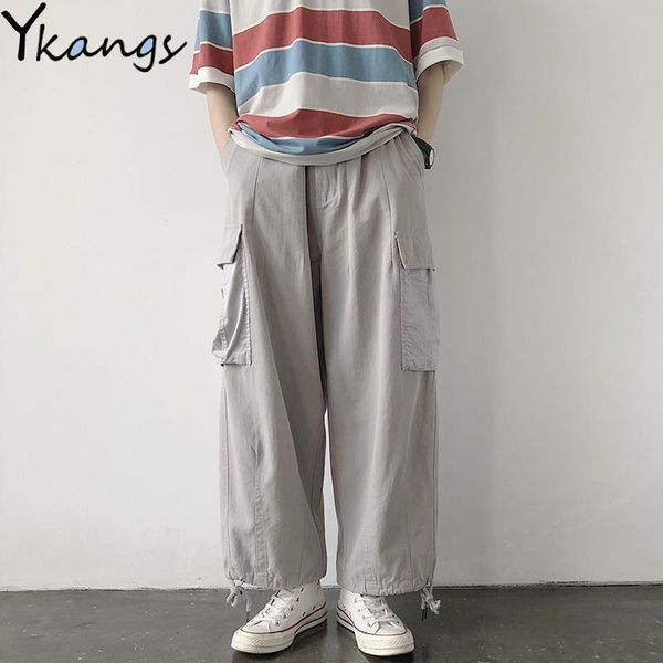 women's pants & capris casual plus size pocket joggers women wide leg loose elastic high waist korean harajuku baggy trousers streetwea, Black;white
women's pants & capris casual plus size pocket joggers women wide leg loose elastic high waist korean harajuku baggy trousers streetwea, Black;white