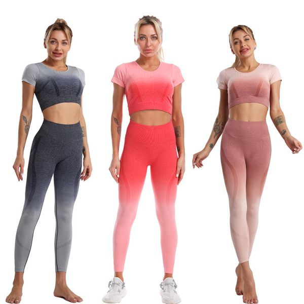 Women' plus size Tracksuits Seamless Gradual Change Yoga Suit Fast Dry and Breathable Fitness, Red
Women' plus size Tracksuits Seamless Gradual Change Yoga Suit Fast Dry and Breathable Fitness, Red