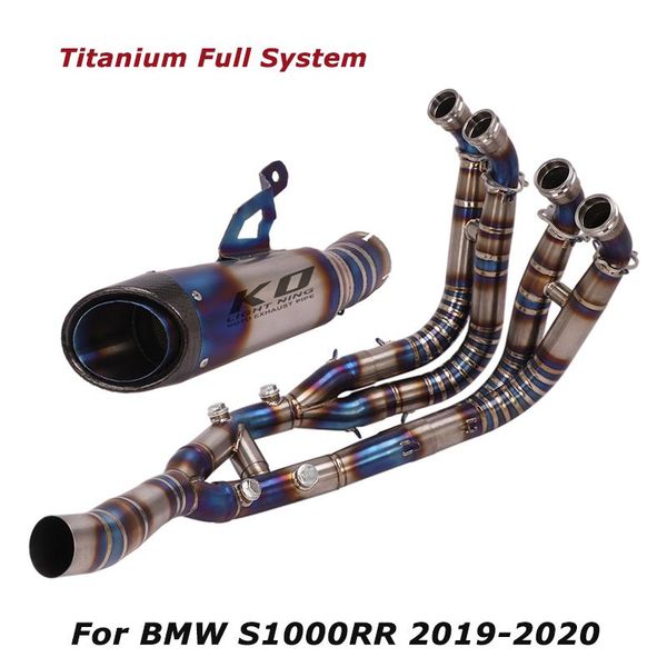 for s1000rr 2021-2021 whole system titanium blue motorcycle exhaust tips escape tail pipe front header link
for s1000rr 2021-2021 whole system titanium blue motorcycle exhaust tips escape tail pipe front header link