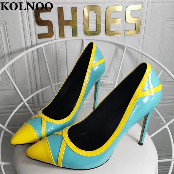 dress shoes kolnoo 2022 simple style womens high heels pumps real pos pointy patent leather party office evening fashion court, Black
dress shoes kolnoo 2022 simple style womens high heels pumps real pos pointy patent leather party office evening fashion court, Black