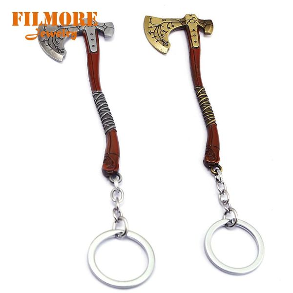 keychains exquisite carved god of war 4 kratos keychain alloy shield leviathan axe metal accessories for men game souvenir, Silver
keychains exquisite carved god of war 4 kratos keychain alloy shield leviathan axe metal accessories for men game souvenir, Silver
