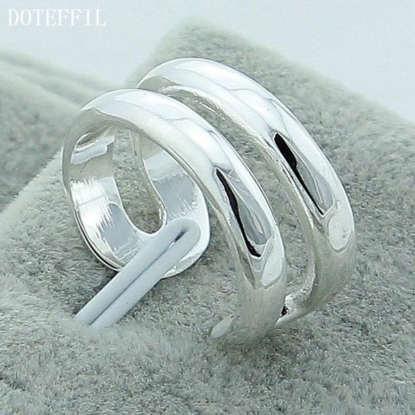 cluster rings doteffil 925 sterling silver double line female couple jewelry elegant retro party gift, Golden;silver
cluster rings doteffil 925 sterling silver double line female couple jewelry elegant retro party gift, Golden;silver
