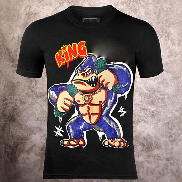 100% cotton designer t-shirt for mens skull crystal tees summer basic solid print letter dollar skateboard casual punk tee women shirts clo, Black;brown
100% cotton designer t-shirt for mens skull crystal tees summer basic solid print letter dollar skateboard casual punk tee women shirts clo, Black;brown