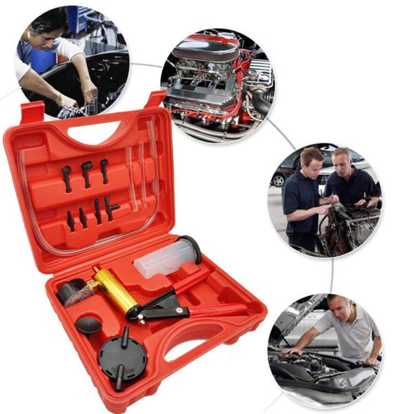 professional hand tool sets auto diagnostic-tool car handheld vacuum pistol pump brake bleeder adaptor fluid reservoir oil tester tools kit
professional hand tool sets auto diagnostic-tool car handheld vacuum pistol pump brake bleeder adaptor fluid reservoir oil tester tools kit