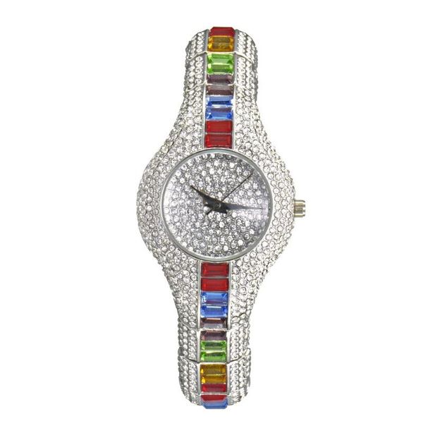 wristwatches factory wholesale diamond-set colorful stone luxury full diamond fashion women's watches european high-end quartz watch fe, Slivery;brown
wristwatches factory wholesale diamond-set colorful stone luxury full diamond fashion women's watches european high-end quartz watch fe, Slivery;brown