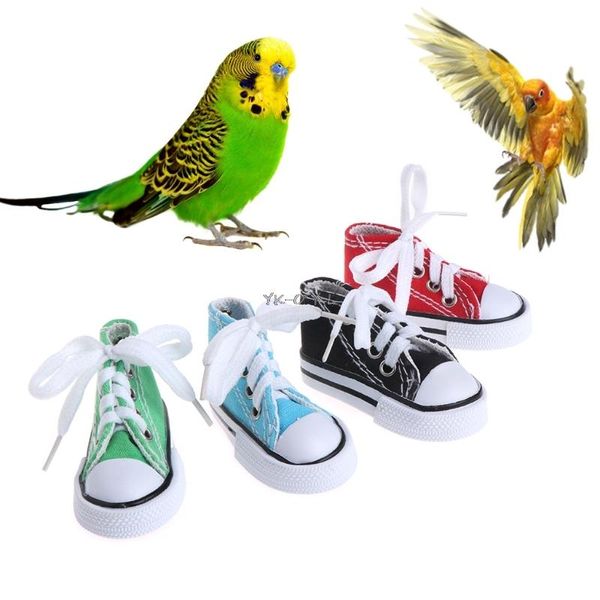 other bird supplies toys mini canvas shoes chew bite decoration hanging cage funny parrot craft
other bird supplies toys mini canvas shoes chew bite decoration hanging cage funny parrot craft